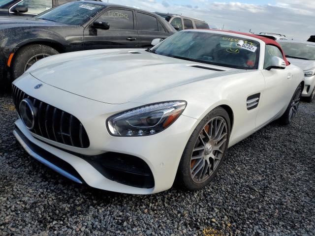 WDDYK7HAXJA019031 - 2018 MERCEDES-BENZ AMG GT WHITE photo 2