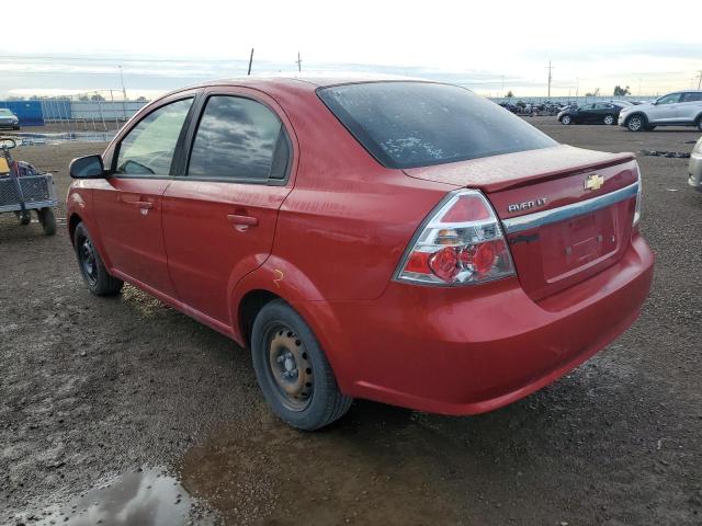 KL1TD5DE2AB118553 - 2010 CHEVROLET AVEO LS 红色 照片 3