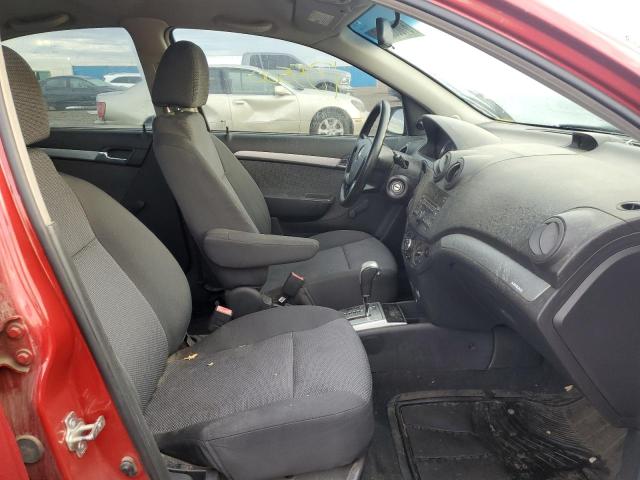 KL1TD5DE2AB118553 - 2010 CHEVROLET AVEO LS 红色 照片 5