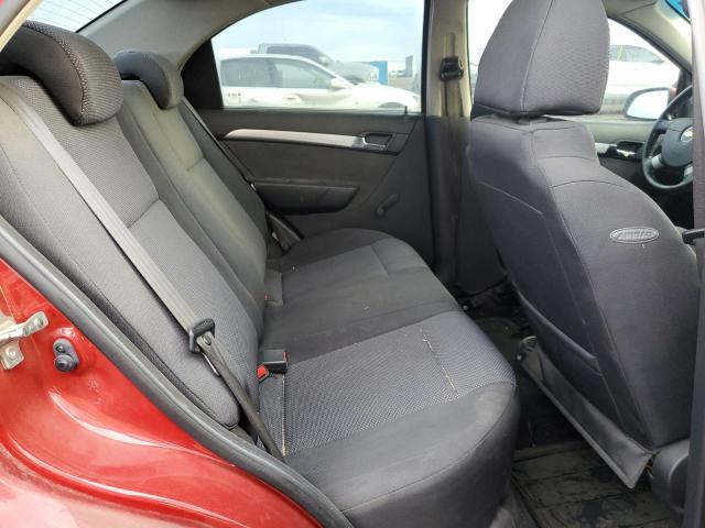 KL1TD5DE2AB118553 - 2010 CHEVROLET AVEO LS 红色 照片 6