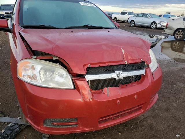 KL1TD5DE2AB118553 - 2010 CHEVROLET AVEO LS 红色 照片 9
