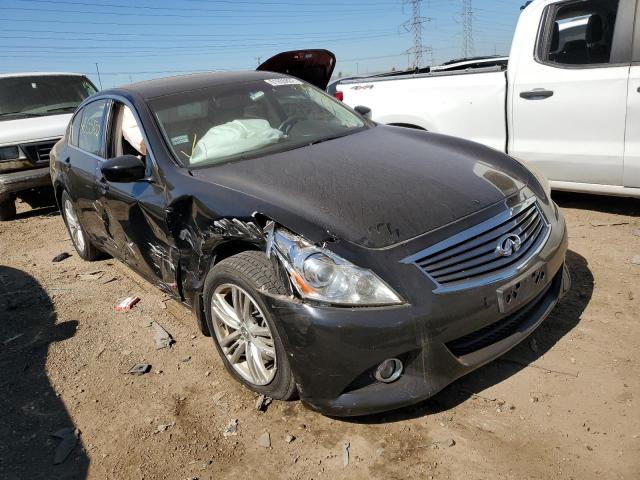 JN1CV6AR7CM674841 - 2012 INFINITI G37 BLACK photo 1