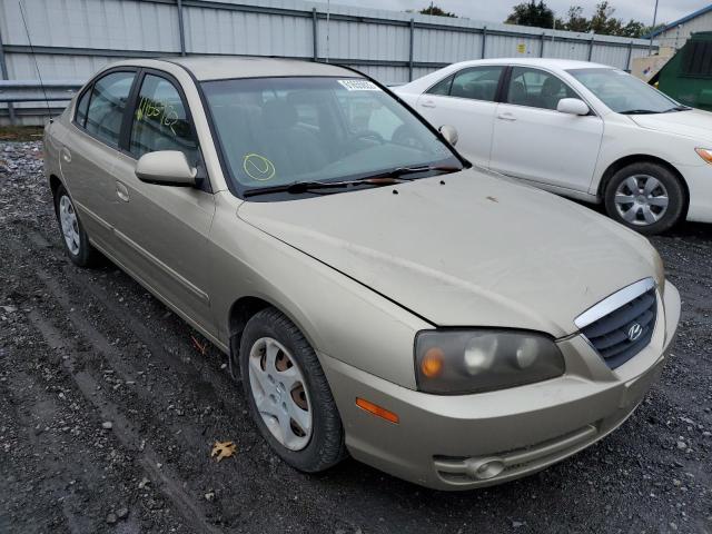 KMHDN46D25U954667 - 2005 HYUNDAI ELANTRA BEIGE photo 1