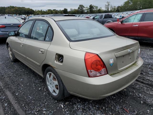 KMHDN46D25U954667 - 2005 HYUNDAI ELANTRA BEIGE photo 3