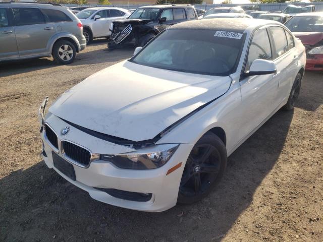 WBA3C3G52FNS76633 - 2015 BMW 320 I XDRI أبيض صورة 2