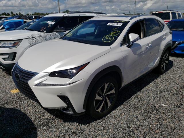 JTJYARBZ3K2142136 - 2019 LEXUS NX 300 BAS WHITE photo 2