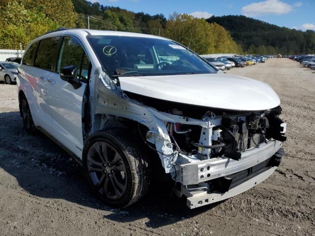 5TDDRKEC5MS049879 - 2021 TOYOTA SIENNA XSE WHITE photo 1