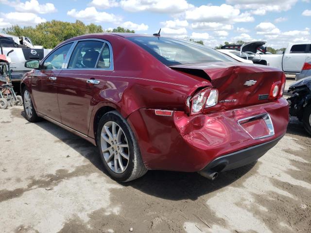 1G1ZE5E10BF308110 - 2011 CHEVROLET MALIBU LTZ წითელი ფოტო 3