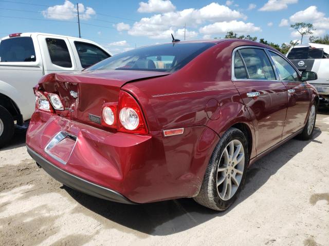 1G1ZE5E10BF308110 - 2011 CHEVROLET MALIBU LTZ წითელი ფოტო 4