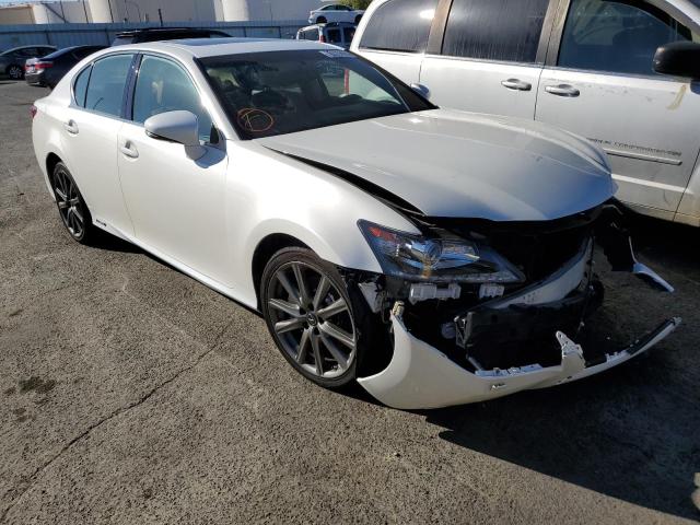 JTHBS1BL3E5006545 - 2014 LEXUS GS 450H WHITE photo 1