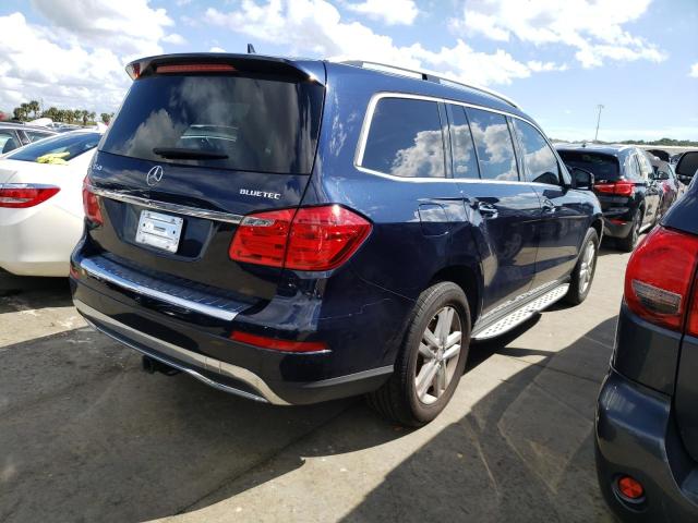 4JGDF2EEXEA285190 - 2014 MERCEDES-BENZ GL 350 BLU BLACK photo 4