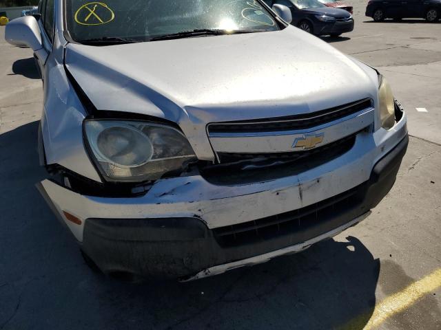 3GNAL2EK7DS623350 - 2013 CHEVROLET CAPTIVA LS 银色 照片 9