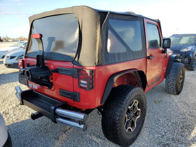 1J4AA2D14AL106638 - 2010 JEEP WRANGLER S RED photo 4