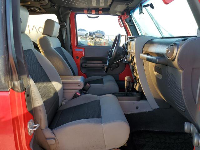 1J4AA2D14AL106638 - 2010 JEEP WRANGLER S RED photo 5