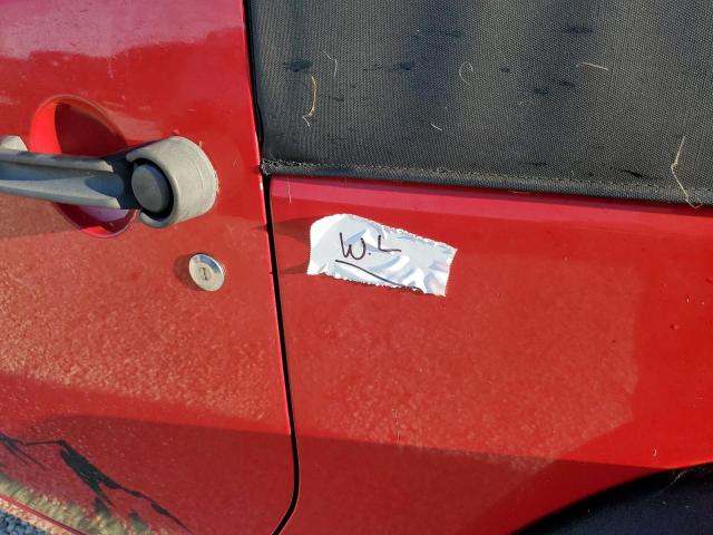 1J4AA2D14AL106638 - 2010 JEEP WRANGLER S RED photo 9