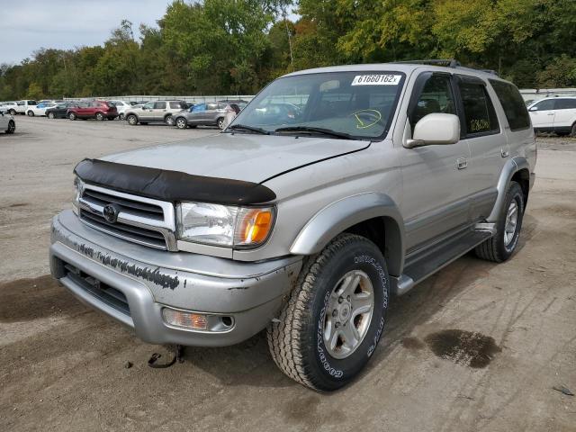 JT3HN87R1Y9036685 - 2000 TOYOTA 4RUNNER LI SILVER photo 2