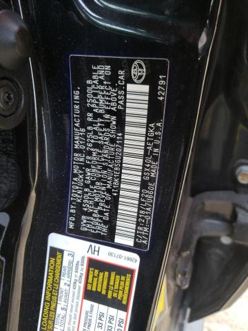 4T1BK1EB5GU207114 - 2016 TOYOTA AVALON XLE BLUE photo 10