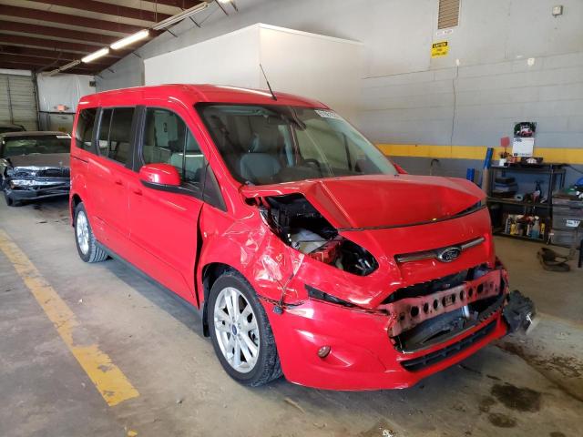 NM0GE9G76E1162821 - 2014 FORD TRANSIT CO RED photo 1