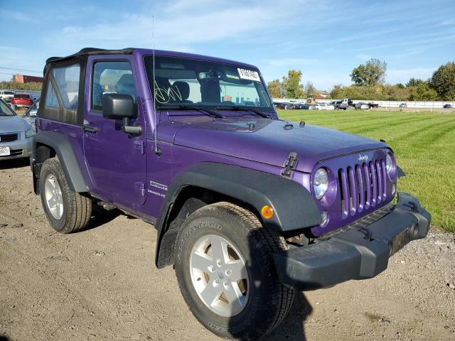 1C4AJWAG0JL810518 - 2018 JEEP WRANGLER S PURPLE photo 1
