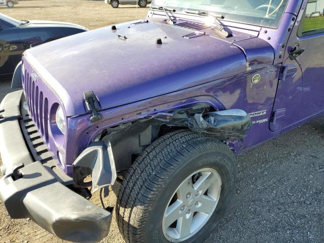 1C4AJWAG0JL810518 - 2018 JEEP WRANGLER S PURPLE photo 9
