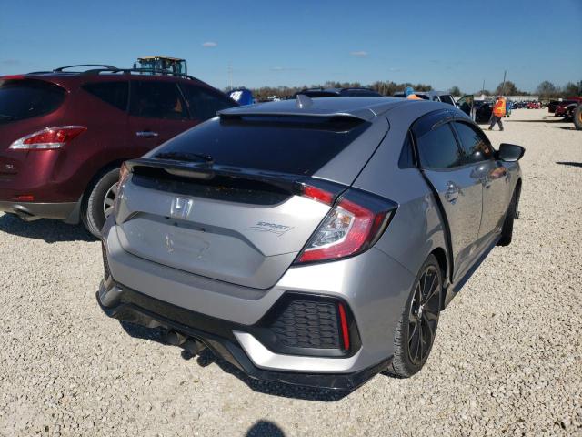 SHHFK7H41HU404005 - 2017 HONDA CIVIC SPOR SILVER photo 4