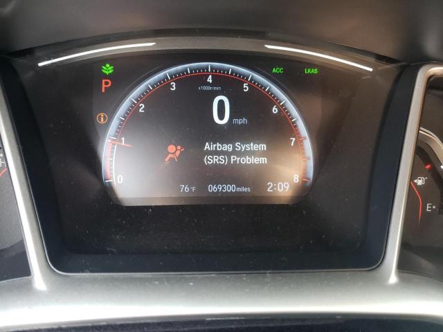 19XFC2F81KE048501 - 2019 HONDA CIVIC SPOR WHITE photo 8