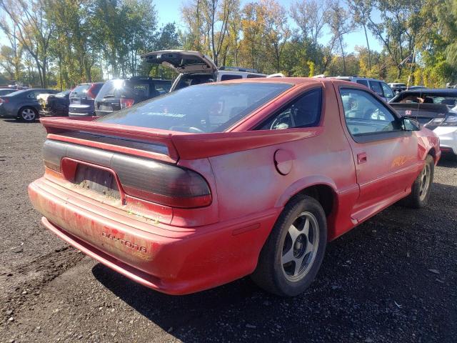 1B3XW7437NN201173 - 1992 DODGE DAYTONA IR RED photo 4