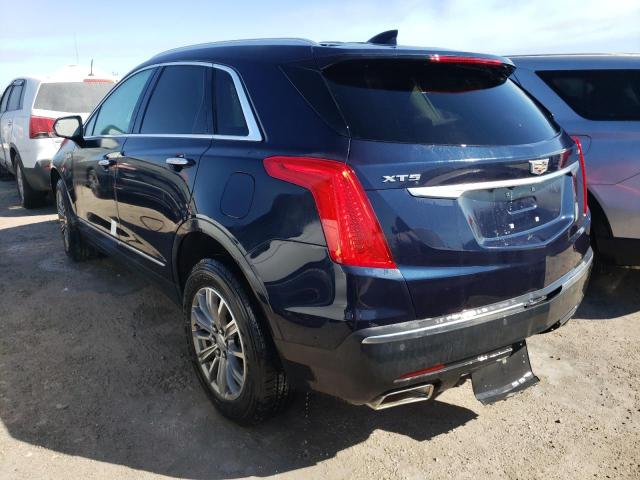 1GYKNBRS0HZ195447 - 2017 CADILLAC XT5 LUXURY BLUE photo 3