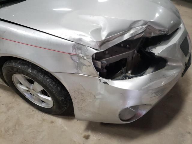 2G2WP552961244213 - 2006 PONTIAC GRAND PRIX ვერცხლისფერი ფოტო 9