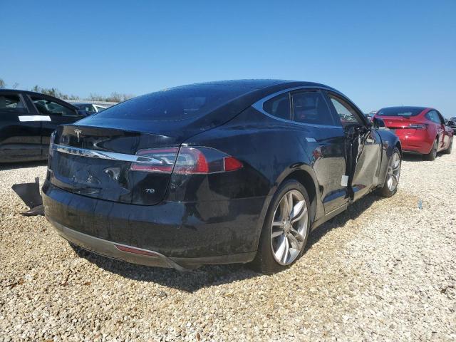 5YJSA1E10FF110246 - 2015 TESLA MODEL S Սև լուսանկար 4