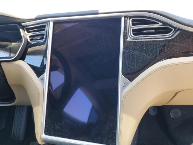 5YJSA1E10FF110246 - 2015 TESLA MODEL S Սև լուսանկար 8