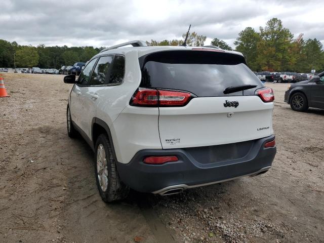 1C4PJLDS6FW530763 - 2015 JEEP CHEROKEE L WHITE photo 3