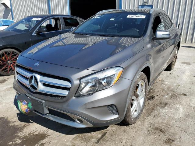 WDCTG4GB0HJ314321 - 2017 MERCEDES-BENZ GLA 250 4M CHARCOAL photo 2