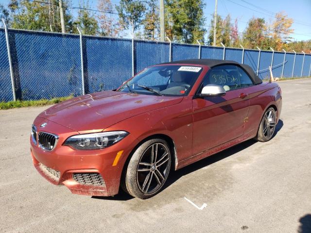 WBA2N3C56JVC29550 - 2018 BMW M240XI RED photo 2