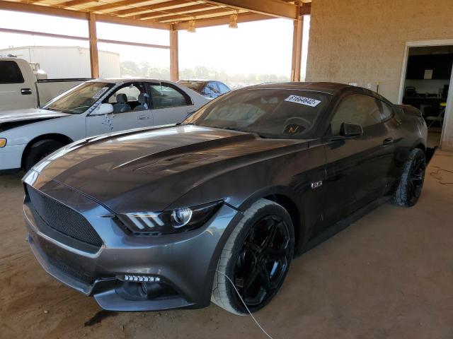 1FA6P8CF8G5327639 - 2016 FORD MUSTANG GT GRAY photo 2