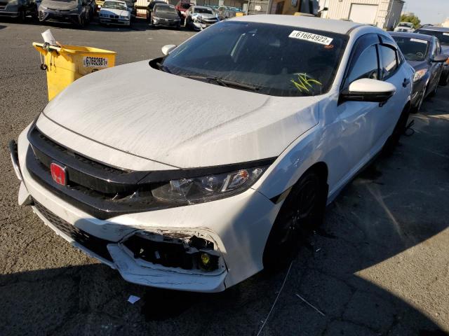 SHHFK7H43MU409216 - 2021 HONDA CIVIC SPOR WHITE photo 2