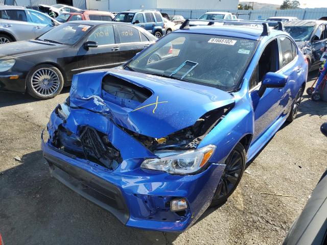 JF1VA1A69L9804623 - 2020 SUBARU WRX BLUE photo 2