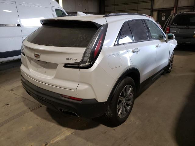 1GYFZER40KF211955 - 2019 CADILLAC XT4 SPORT WHITE photo 4