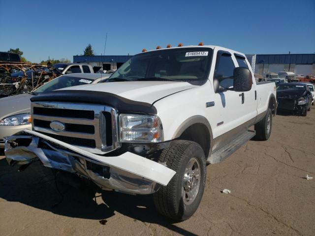 1FTWW31P36EA13990 - 2006 FORD F350 SRW S WHITE photo 2