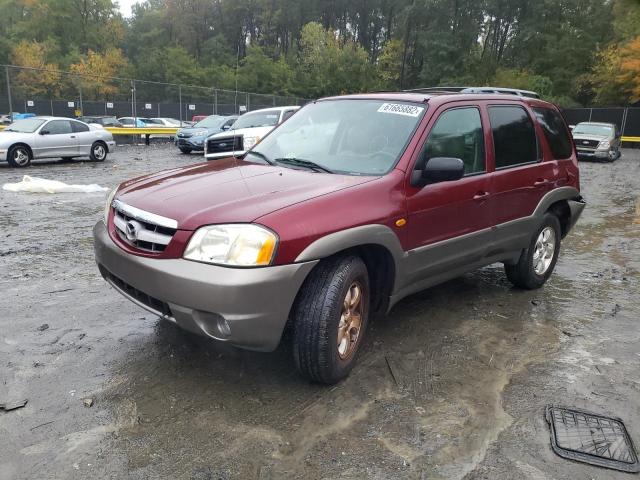 4F2CZ06103KM37198 - 2003 MAZDA TRIBUTE ES მუქწითელი ფოტო 2