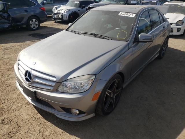 WDDGF8FBXAF465166 - 2010 MERCEDES-BENZ C 250 4MAT GRAY photo 2