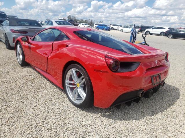 ZFF79ALA0J0235290 - 2018 FERRARI 488 GTB RED photo 3