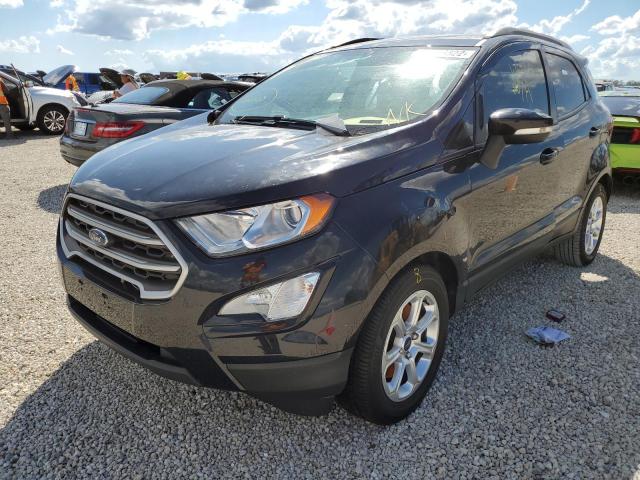 MAJ3S2GE8KC269357 - 2019 FORD ECOSPORT S BLACK photo 2