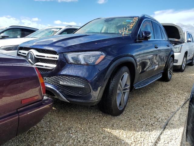 4JGFB4KB9NA696378 - 2022 MERCEDES-BENZ GLE 350 4M BLUE photo 1