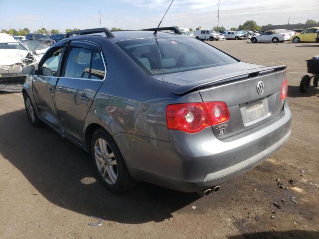 3VWEF71KX7M113763 - 2007 VOLKSWAGEN JETTA WOLF GRAY photo 3