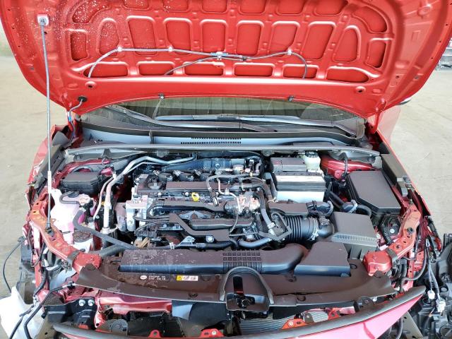 JTND4MBE0N3177252 - 2022 TOYOTA COROLLA SE RED photo 7