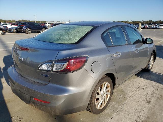 JM1BL1V7XC1697882 - 2012 MAZDA 3 I GRAY photo 4