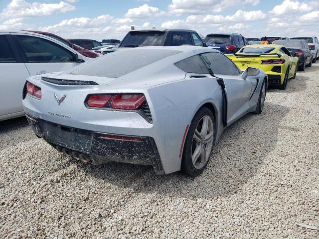 1G1YB2D76H5109957 - 2017 CHEVROLET CORVETTE S BLUE photo 4