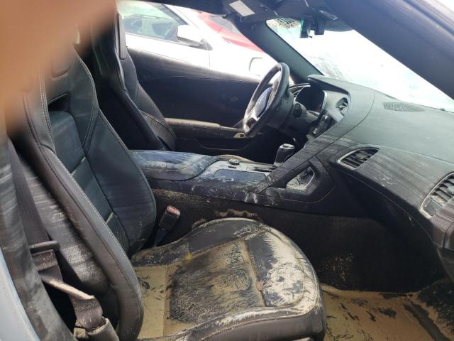 1G1YB2D76H5109957 - 2017 CHEVROLET CORVETTE S BLUE photo 5