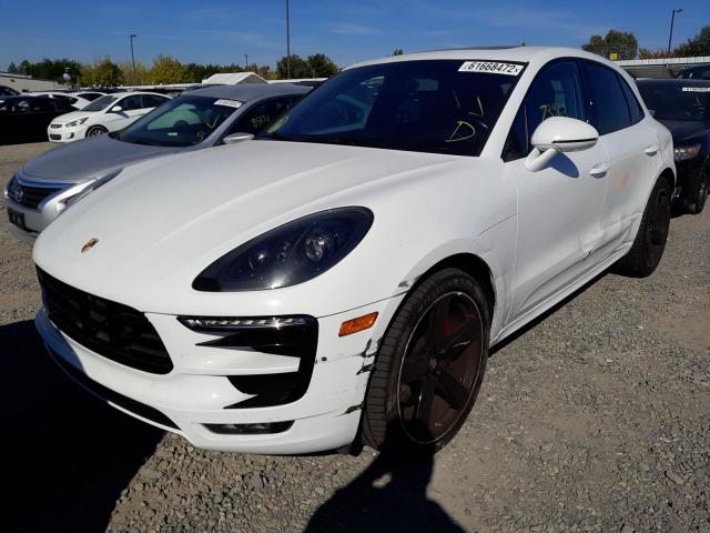 WP1AB2A56FLB65254 - 2015 PORSCHE MACAN S WHITE photo 2